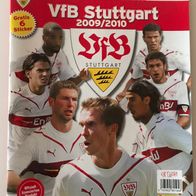 Leeralbum Fussball VfB Stuttgart 2009/10 inkl. Bestellschein + 6 Sticker . Panini