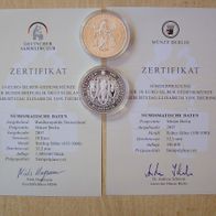 10 Euro Gedenkmünze mit Sonderprägung 2007 - Elisabeth von Thüringen - Silber