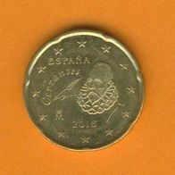 Spanien 20 Cent 2016