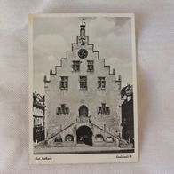 AK - Karlstadt / M. - Hist. Rathaus, gelaufen 1953