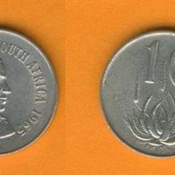 Südafrika 10 Cents 1965