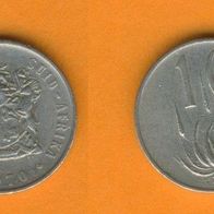 Südafrika 10 Cents 1970