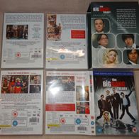 DVD The big bang theory 4 DVDs Staffel 1-4 Englische Sprache sehr gut erhalten