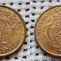 10426(4) 5 Cents (Seychellen / Maniok) 2003 in unc- .. von * * * Berlin-coins * * *