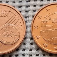 14419(8) 5 Cent (San Marino) 2006 in UNC ............... von * * * Berlin-coins * * *
