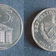 Münze Kuba: 5 Centavo 2000