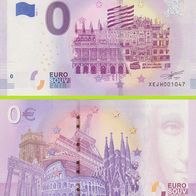 0 Euro Schein 800 Jahre Hansestadt - 600 Jahre Universität XEJH 2019-1 selten Nr 1228