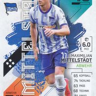 Hertha BSC Berlin Topps Match Attax Trading Card 2021 Maximilian Mittelstädt Nr.39