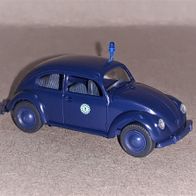 Wiking 1:87 VW 1200 Brezelkäfer Polizei Berlin aus PMS Set "Bau der Berliner Mauer"
