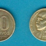 Brasilien 20 Centavos 1953 Ruy Barbosa de Oliveira