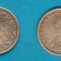 Britisch Indien 1 Quarter Anna 1912 lesen