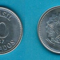 Brasilien 10 Cruzados 1987