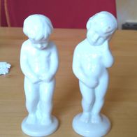 Porzellanfiguren - Junge und Mädchen