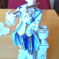 Porzellanfigur - Flötenspieler