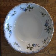 Schüssel Servierschüssel Chodziez Poland Polen Geschirr blaue Blume Ø23,5cm H6,5cm