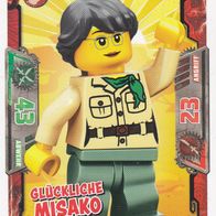Lego Ninjago Trading Card 2017 Glückliche Misako Kartennummer 44