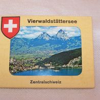 12 alte, kleine Souvenir-Farbaufnahmen - " Vierwaldstättersee - Zentralschweiz "
