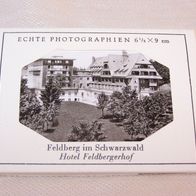 12 alte Souvenir- S/ W-Aufnahmen / Echte 6,5x9 cm Photographien - " Feldberg "