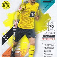 Borussia Dortmund Topps Match Attax Trading Card 2021 Mahmoud Dahoud Nr.117