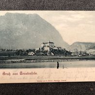 AK Gruss aus Trautenfels geliefert 1899