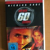 Nur noch 60 Sekunden / Nicolas Cage - DVD Film