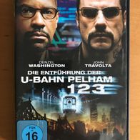 Die Entführung der U-Bahn Pelham 123 / Denzel Washington . John Travolta - DVD Film