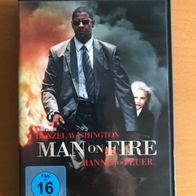 Man on Fire . Mann unter Feuer / Denzel Washington - DVD Film