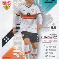 VFB Stuttgart Topps Match Attax Trading Card 2021 Mateo Klimowicz Nr.317