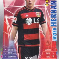 Bayer Leverkusen Topps Match Attax Trading Card 2015 Javier Hernandez Nr.213