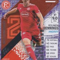 Fortuna Düsseldorf Topps Trading Card 2021 Rouwen Hennings Nr.419 Matchwinner