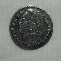 Silber Frankreich/ France Louis XV, 1746 AA, 12 Sols, 1/10 Ecu au bandeau XF