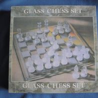 Schach aus Glas groß