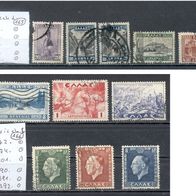 Briefmarken Griechenland 1927 - 1937 Lot 11 Werte