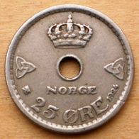 25 Öre 1924 Norwegen