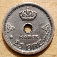 25 Öre 1949 Norwegen