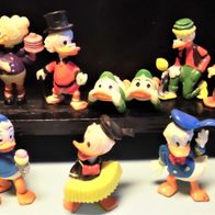 Ü-Ei Figur 1987 Donalds flotte Familie - komplett + Varianten