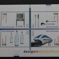 Deutschland 1999, Block 50, Michel-Nr. 2068-2071, postfrisch