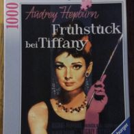 Ravensburger Puzzle Audrey Hepburn Frühstück bei Tiffany 1000 Teile in OVP