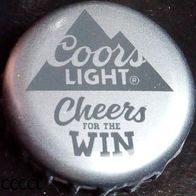 Coors Light Cheers for the win Bier Brauerei Kronkorken Kronenkorken promotion promo