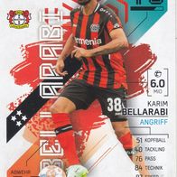 Bayer Leverkusen Topps Match Attax Trading Card 2021 Karim Bellarabi Nr.247