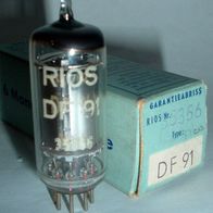 DF91, Rios, Röhre, Tube, für Röhrenradio