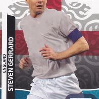 Panini Trading Card Fussball EM 2012 Steven Gerrard aus England Nr.54