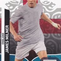 Panini Trading Card Fussball EM 2012 James Milner aus England Nr.51