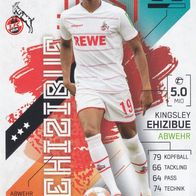 1. FC Köln Topps Match Attax Trading Card 2021 Kingsley Ehizibue Kartennummer 202