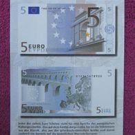 NEU: Postkarte Euro Einführung „Die Euro-Banknoten“ 5 Euro Info-Karte BMF 1998