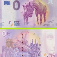 0 Euro Schein Suomenhevonen - Finnhorse LEAY 2019-1 selten Nr 2397