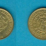 Peru 10 Centavos, 1965 400 Jahre - Gründung der Lima Minze