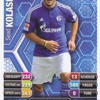 Schalke 04 Topps Match Attax Trading Card 2014 Sead Kolasinac Nr.276