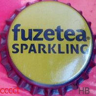 Fuzetea Sparkling Limonade Eistee Brause Kronkorken aus Belgien 2018 in neu unbenutzt