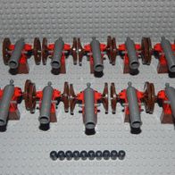 10 Kanonen für Lego Piraten, Minifiguren, NEU